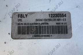 БЛОК УПРАВЛЕНИЯ OPEL MERIVA Z16XE HSFI 2.4 12230554 FBLY