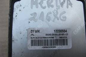 БЛОК УПРАВЛЕНИЯ Opel Meriva Z16XE