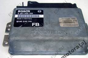 БЛОК УПРАВЛЕНИЯ OPEL OMEGA 0261200100 90233741 FB