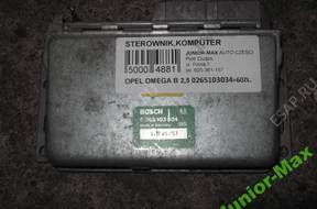 БЛОК УПРАВЛЕНИЯ , OPEL OMEGA 0265103034