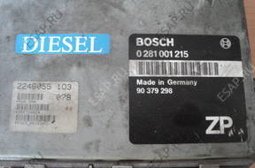 БЛОК УПРАВЛЕНИЯ OPEL OMEGA 2.5 TDS 0281001215 90379298 ZP