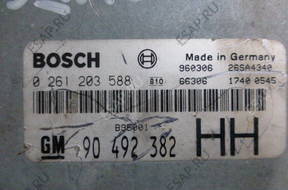 БЛОК УПРАВЛЕНИЯ OPEL OMEGA 2.5 V6 90492382 0261203588 FV