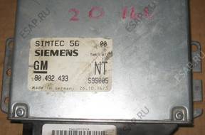 БЛОК УПРАВЛЕНИЯ   OPEL OMEGA 90492433