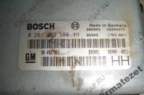 БЛОК УПРАВЛЕНИЯ OPEL OMEGA 97 год, 2.5 V6   ДВИГАТЕЛЕМ