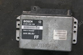 БЛОК УПРАВЛЕНИЯ OPEL OMEGA A  ASTRA I ASKONA  0261200104