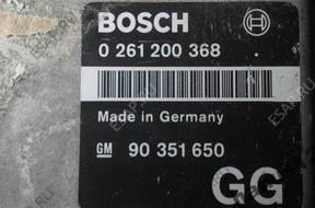 БЛОК УПРАВЛЕНИЯ OPEL OMEGA A C20NE 0261200368 90351650GG