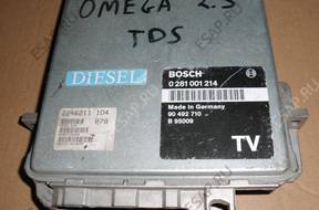 БЛОК УПРАВЛЕНИЯ OPEL OMEGA B   0281001214