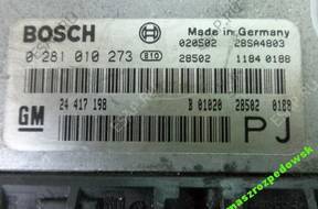 БЛОК УПРАВЛЕНИЯ   OPEL OMEGA B 0281010273