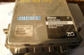 БЛОК УПРАВЛЕНИЯ   OPEL OMEGA B 2.5 TDS ŁÓDŹ