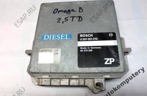 БЛОК УПРАВЛЕНИЯ OPEL OMEGA B 2.5TD 90379298 0281001215