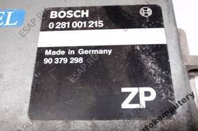 БЛОК УПРАВЛЕНИЯ OPEL OMEGA B 2.5TD 90379298 0281001215