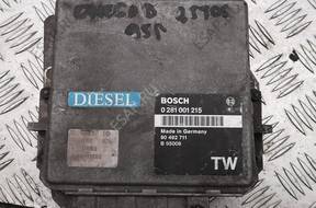 БЛОК УПРАВЛЕНИЯ opel omega b 2.5tds   0281001215