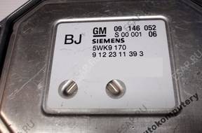 БЛОК УПРАВЛЕНИЯ OPEL OMEGA C 09146052 5wk9170 y22xe