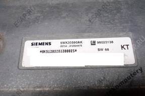 БЛОК УПРАВЛЕНИЯ OPEL OMEGA C 2.5TDI 96025138 5wk33590ak
