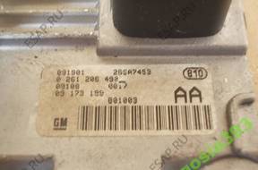 БЛОК УПРАВЛЕНИЯ Opel Omega C 2.6 V6   ДВИГАТЕЛЕМ