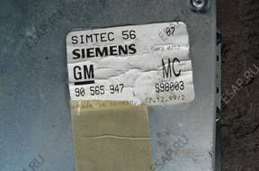 БЛОК УПРАВЛЕНИЯ OPEL OMEGA   ДВИГАТЕЛЕМ 90565947 MC