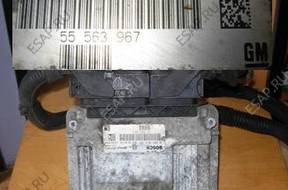 БЛОК УПРАВЛЕНИЯ OPEL SAAB 93 9-3  55563967 0281013807