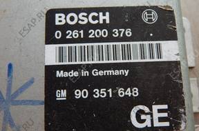 БЛОК УПРАВЛЕНИЯ OPEL VECTRA 0261200376 90351648