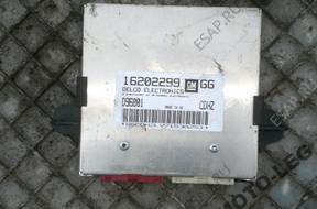 БЛОК УПРАВЛЕНИЯ OPEL VECTRA 1.6 16V 16202299 GG