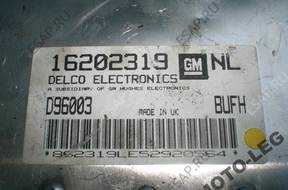 БЛОК УПРАВЛЕНИЯ OPEL VECTRA 16202319NL 16202319 NL