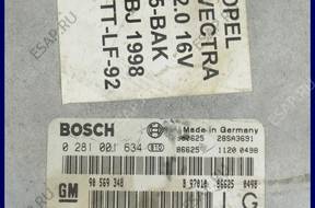 БЛОК УПРАВЛЕНИЯ OPEL VECTRA 2.0 16 V DTI DTL 0281001634