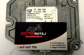 БЛОК УПРАВЛЕНИЯ OPEL VECTRA 55354416 S0400404 5WK9374