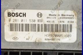 БЛОК УПРАВЛЕНИЯ OPEL VIVARO 1.9 0281011530 P8200461556K