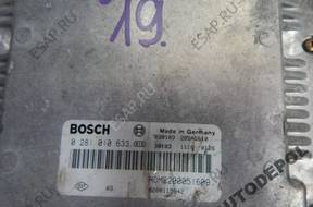 БЛОК УПРАВЛЕНИЯ   OPEL VIVARO 1.9 DI 0281010633