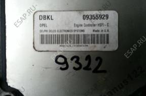 БЛОК УПРАВЛЕНИЯ OPEL X16XEL 09355929 DBKL - БЕЗ КОДА