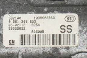 БЛОК УПРАВЛЕНИЯ OPEL Z12XEP 0261208253  55352622SS БЕЗ КОДА