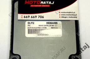 БЛОК УПРАВЛЕНИЯ OPEL Z16XE  HSFI-2.1 09364499 DLYU