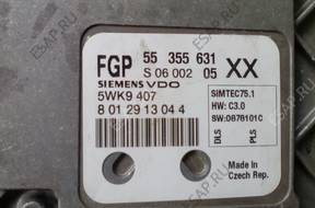 БЛОК УПРАВЛЕНИЯ   OPEL Z18XER 55355631 5WK9 407