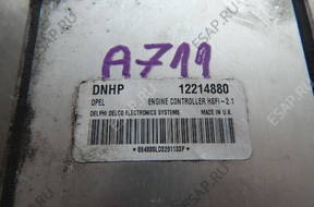 БЛОК УПРАВЛЕНИЯ OPEL ZAFIRA A 1.6 ECU 12214880