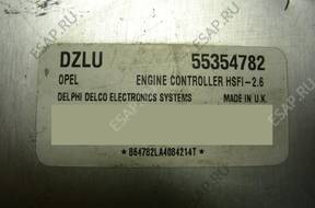 БЛОК УПРАВЛЕНИЯ OPEL ZAFIRA A CNG 55354782 dzlu