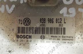 БЛОК УПРАВЛЕНИЯ ПАНЕЛЬ ПРИБОРОВ КЛЮЧ VW GOLF IV 4 1.9 TDI AUT