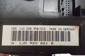 БЛОК УПРАВЛЕНИЯ ПАНЕЛЬ ПРИБОРОВ КЛЮЧ VW GOLF IV 4 1.9 TDI AUT