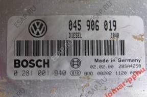 БЛОК УПРАВЛЕНИЯ   ПАНЕЛЬ ПРИБОРОВ VW POLO 1.4 TDI 99-01