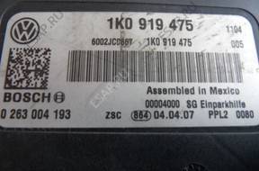 БЛОК УПРАВЛЕНИЯ ПАРКОВКИ VW 1K0919475 0263004193 SKLEP