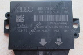 БЛОК УПРАВЛЕНИЯ ПАРКТРОНИКАМИ PDC AUDI A6 A7 A8 4H0919475L