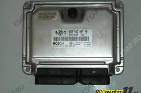 БЛОК УПРАВЛЕНИЯ PASSAT B5 038906019EH 0281010558 1.9 TDI