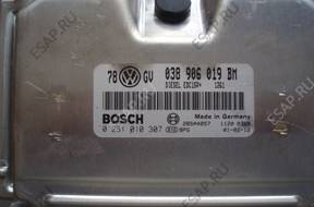 БЛОК УПРАВЛЕНИЯ    Passat B5 1.9 TDI 038906019 BM