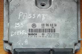 БЛОК УПРАВЛЕНИЯ   PASSAT B5 1.9TDI 038906018 GA