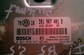 БЛОК УПРАВЛЕНИЯ PASSAT B5 3B1 907 401 B
