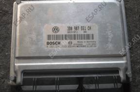 БЛОК УПРАВЛЕНИЯ PASSAT B5FL  ДВИГАТЕЛЕМ  3B0907551CH