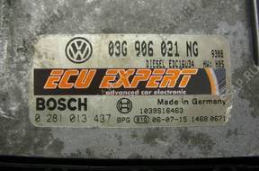 БЛОК УПРАВЛЕНИЯ PASSAT B6 1.9 TDI  03G906021NG 0281013437