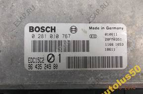БЛОК УПРАВЛЕНИЯ   Peugeot 0281010767 9643524980