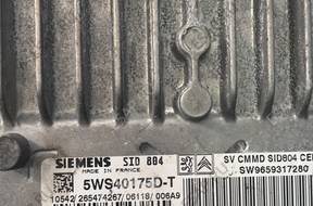 БЛОК УПРАВЛЕНИЯ PEUGEOT 1007 1,4HDI 5WS40175D-T