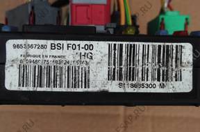 БЛОК УПРАВЛЕНИЯ PEUGEOT 1007   BSI 9653667280 ЕВРОПЕЙСКАЯ ВЕРСИЯ