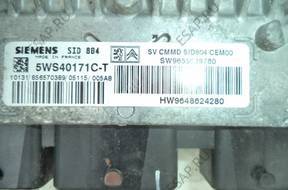 БЛОК УПРАВЛЕНИЯ  PEUGEOT 1007  ДВИГАТЕЛЕМ