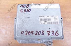 БЛОК УПРАВЛЕНИЯ PEUGEOT 106 SAXO 0 261 203 736